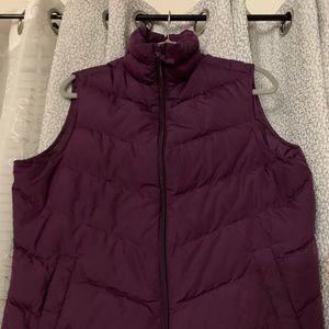 Lands end puffer vest, used, excellent condition